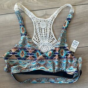 LSpace bikini top.Large. reversible